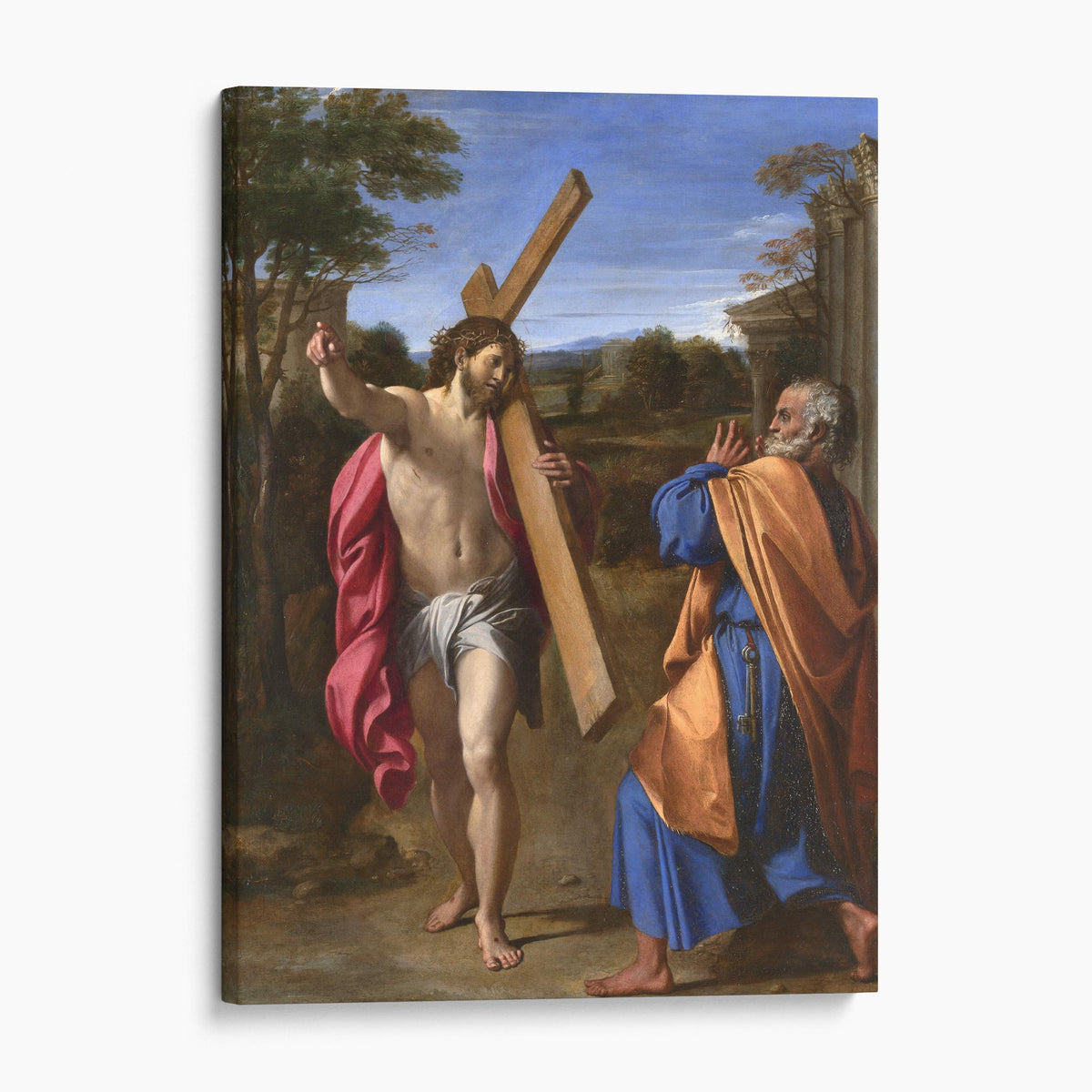 Domine, Quo Vadis - Annibale Carracci