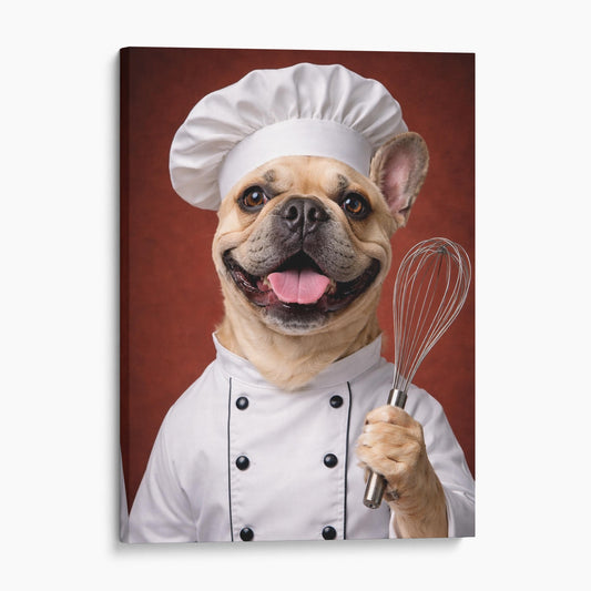 French Bulldog Kitchen Chef