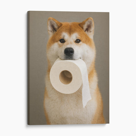 Akita Dog Toilet Paper