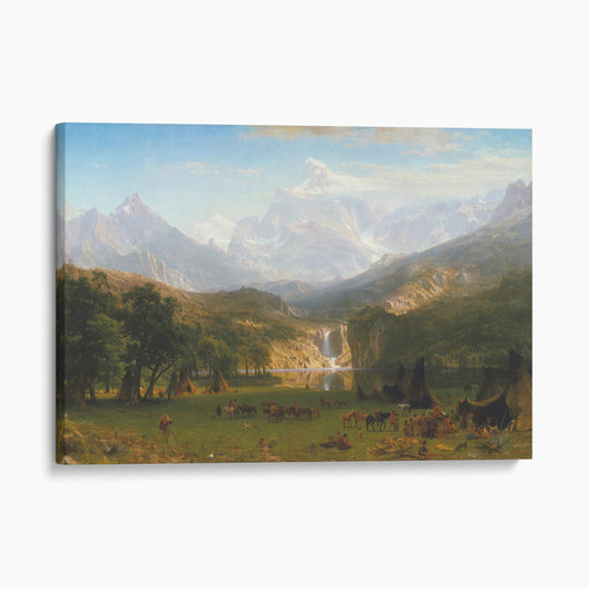 The Rocky Mountains, Lander's Peak by Albert Bierstadt