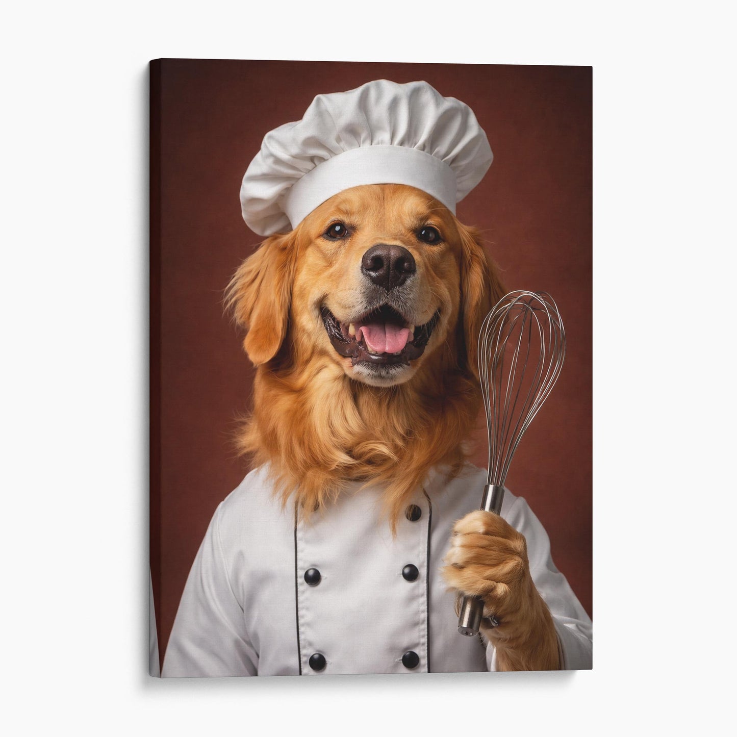Golden Retriever Kitchen Chef Dog
