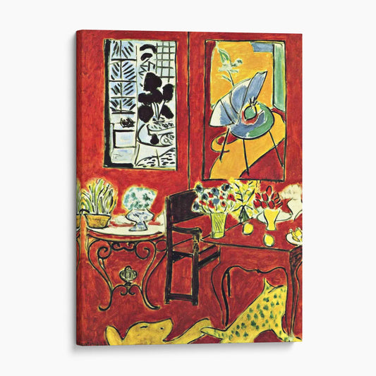 Large Red Interior by Henri Matisse
