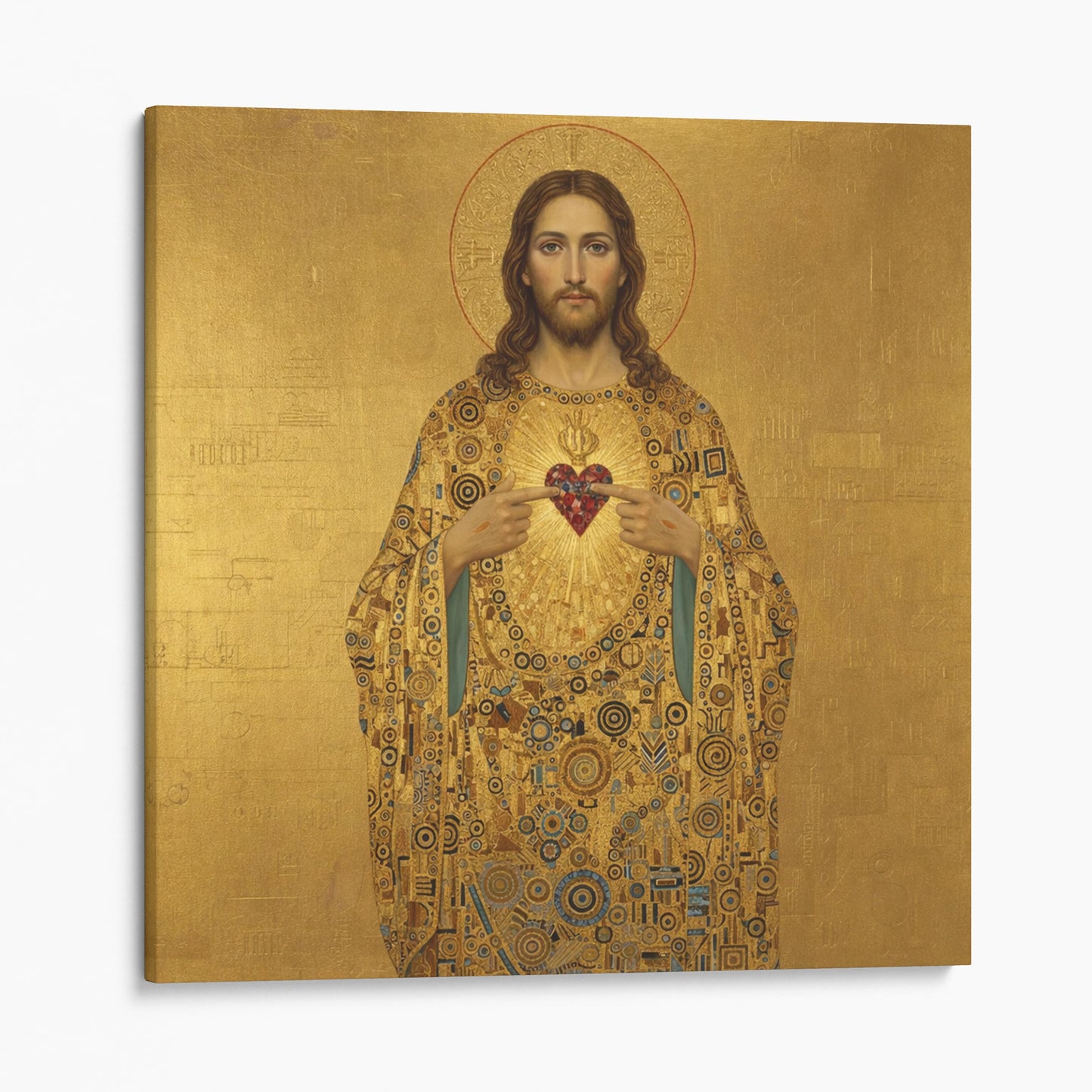Jesus Christ Sacred Heart Gustav Klimt