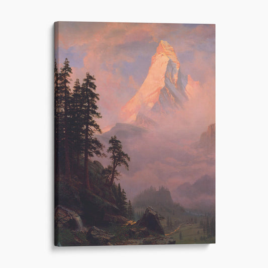 Sunrise on the Matterhorn by Albert Bierstadt