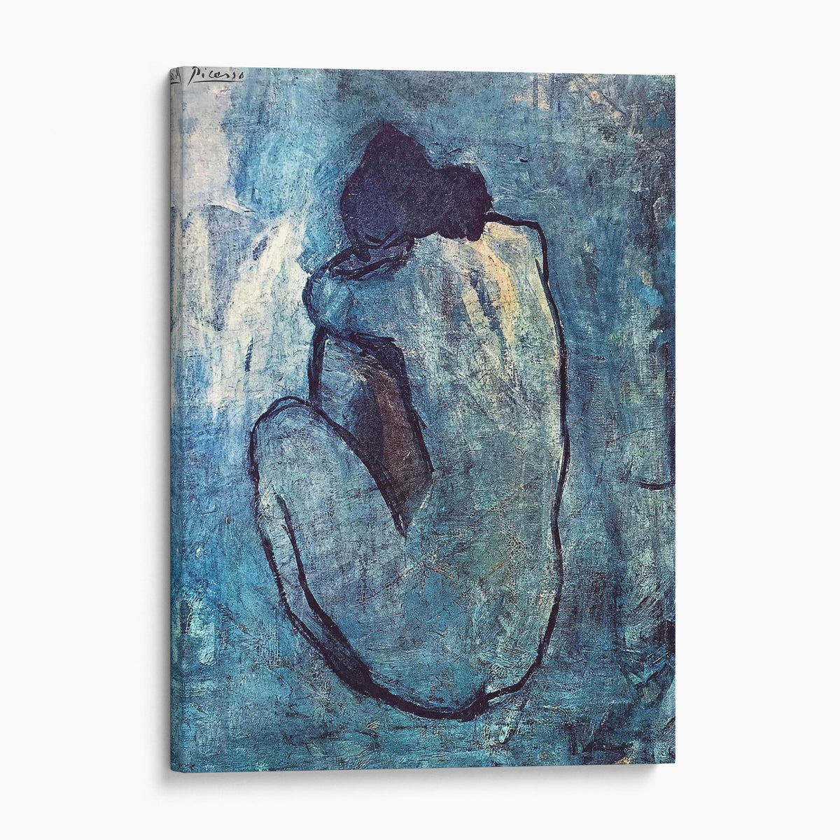 Blue Nude 1902 by Pablo Picasso