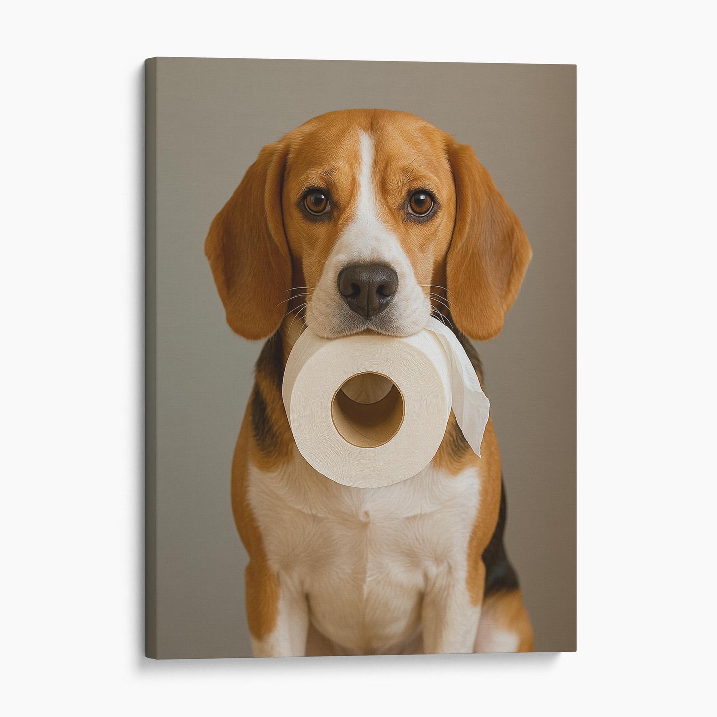 Beagle Dog Toilet Paper
