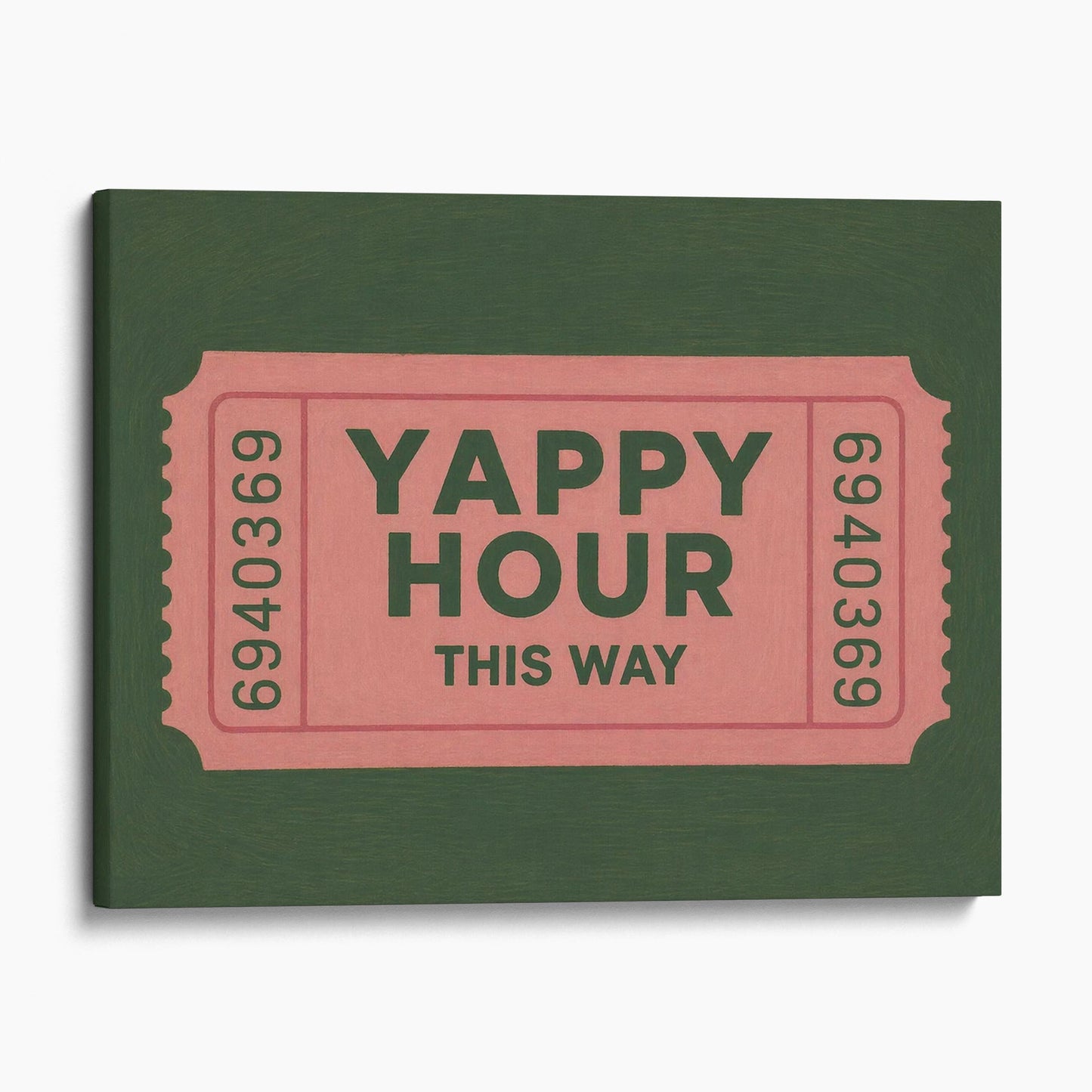 Yappy Hour Wall Sign