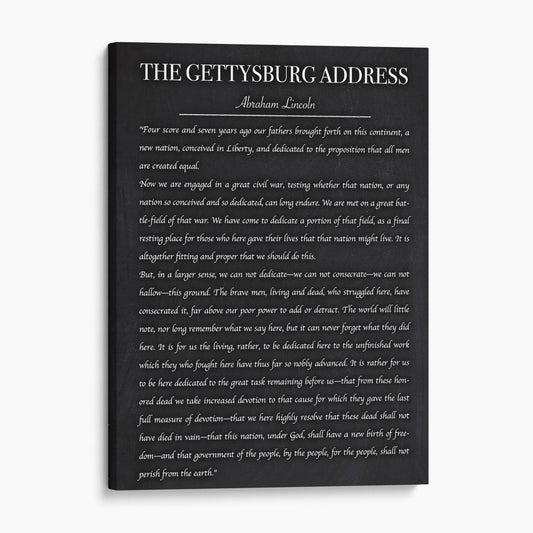 The Gettysburg Address - Abraham Lincoln