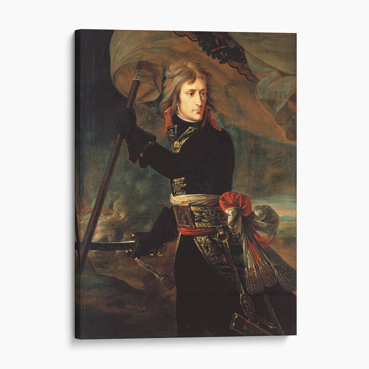 Napoleon Bonaparte on the Bridge at Arcole - Antoine-Jean Gros