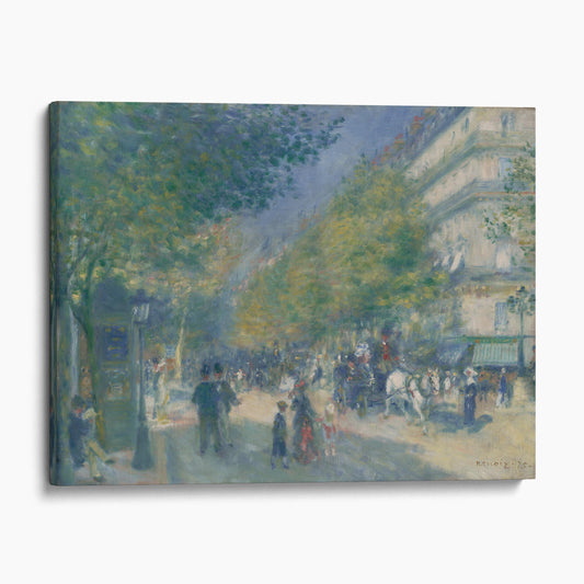Les Grands Boulevards by Pierre-Auguste Renoir