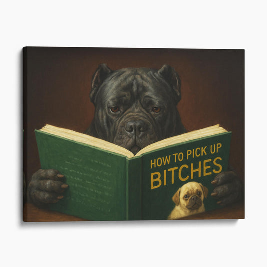 Cane Corso Dog Reading Dating Book
