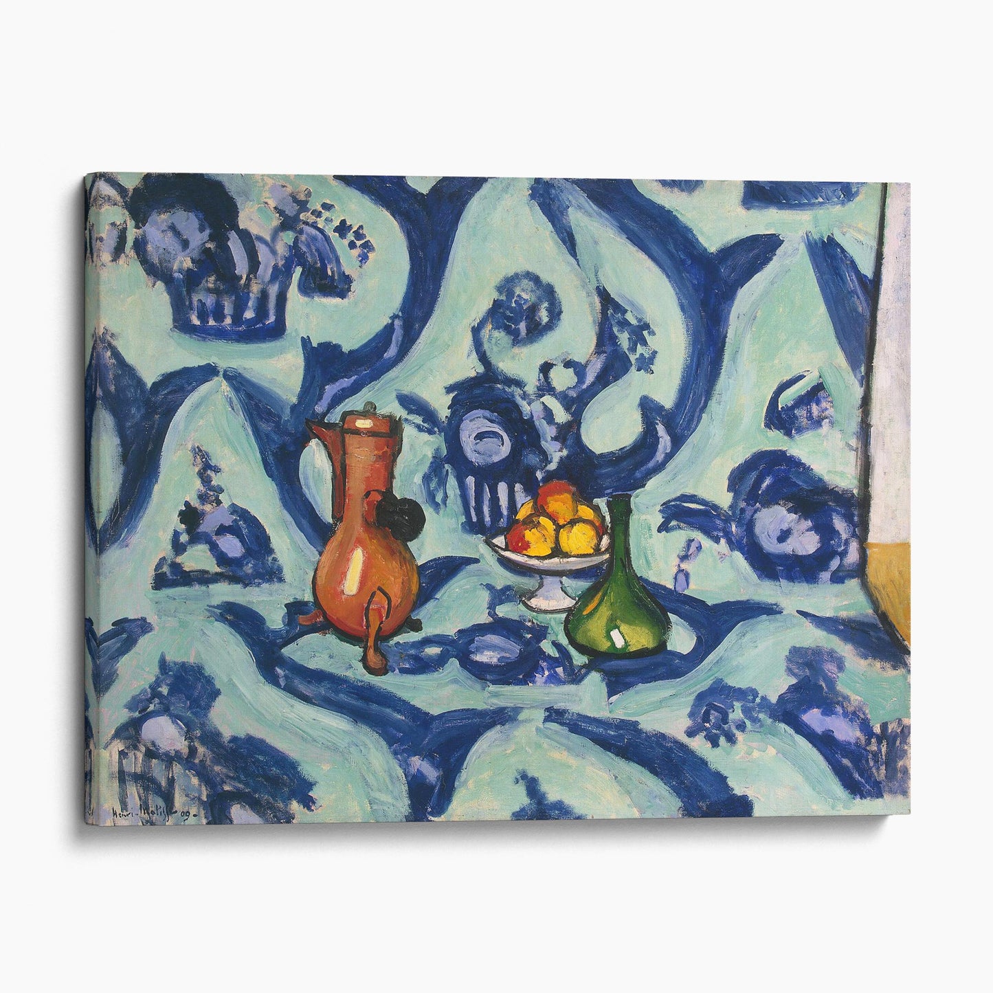 Still Life With Blue Tablecloth 1906 by Henri Matisse