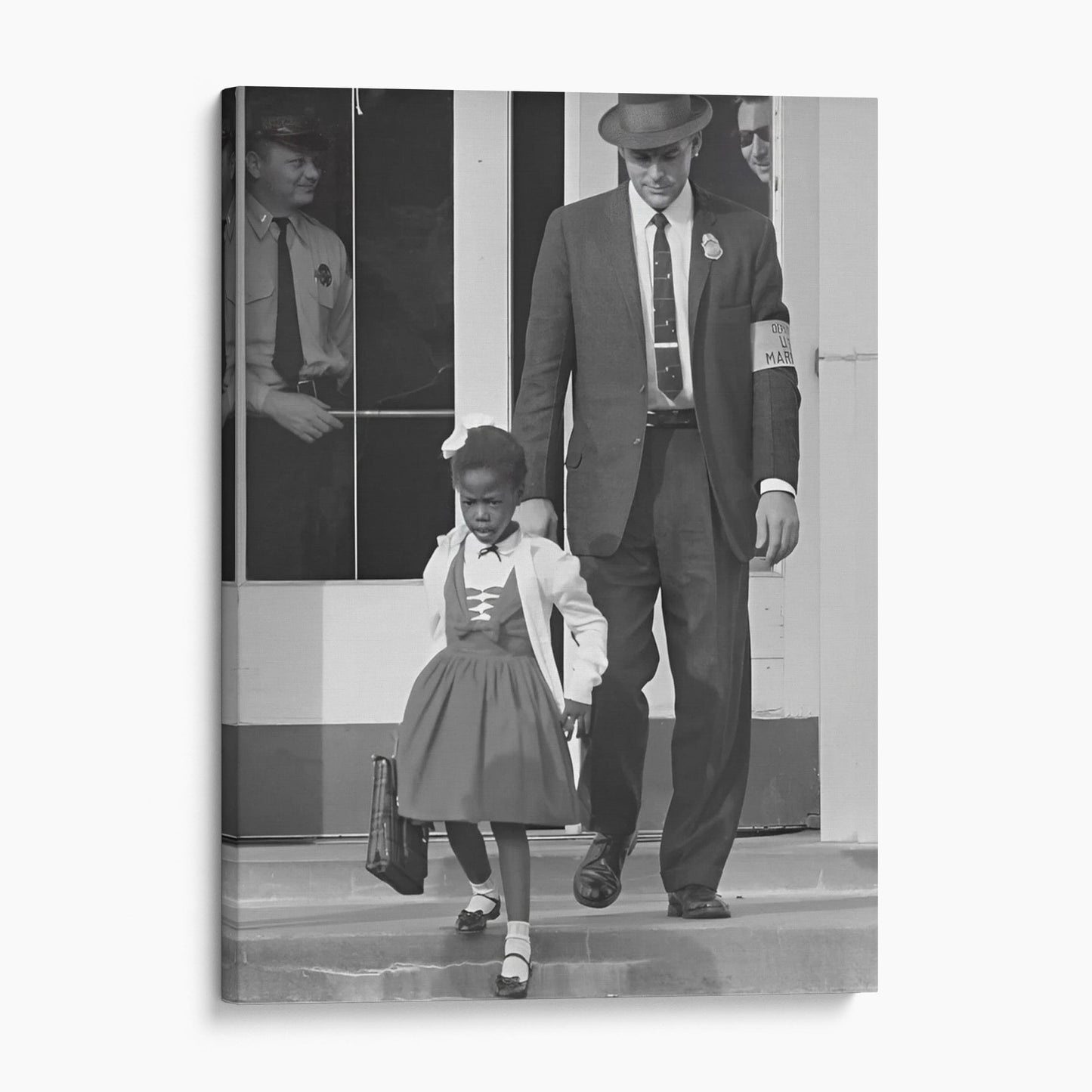 Ruby Bridges Walks To School - Civil Rights 1960s