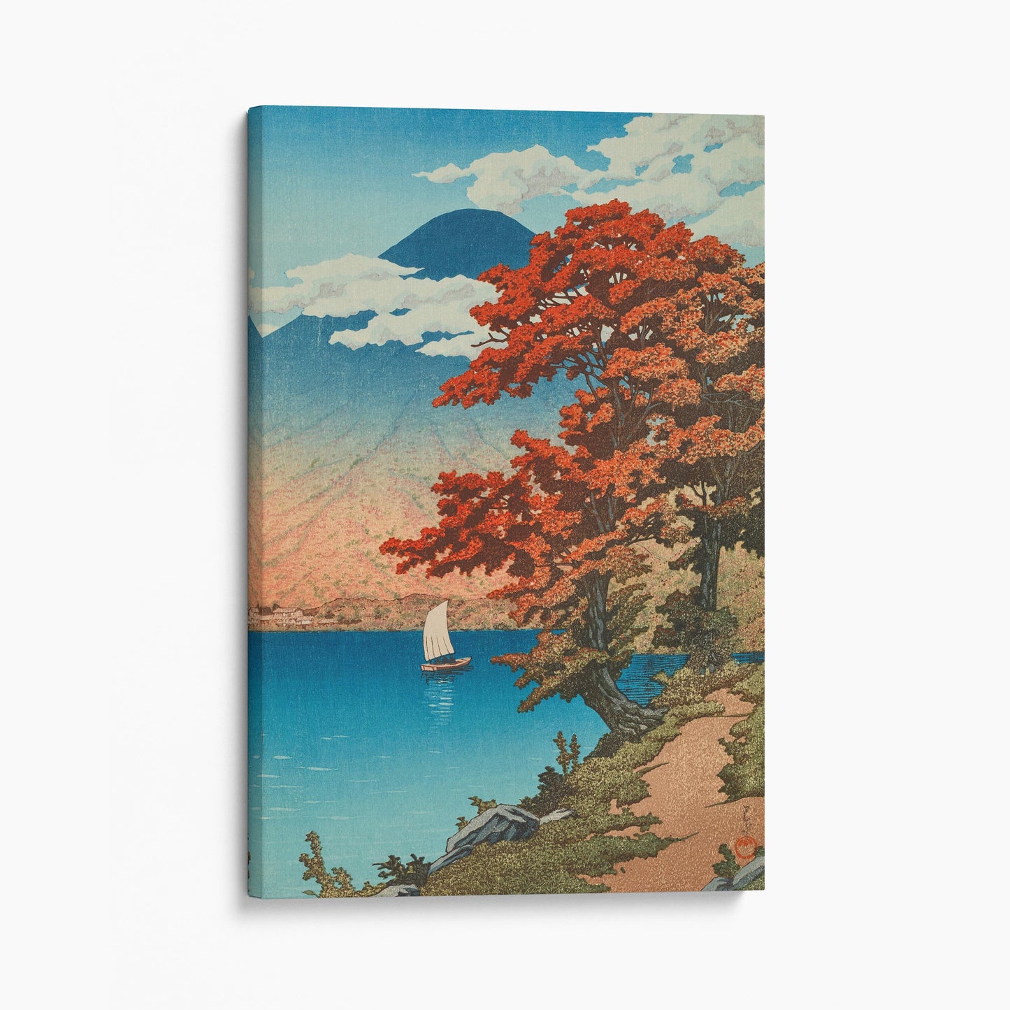 Lake Chuzenji at Nikko (1930) - Kawase Hasui