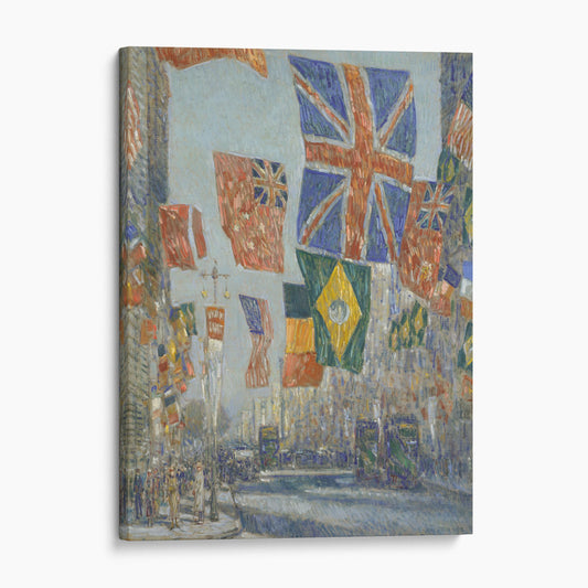 Avenue of the Allies, Great Britain, 1918 - Childe Hassam