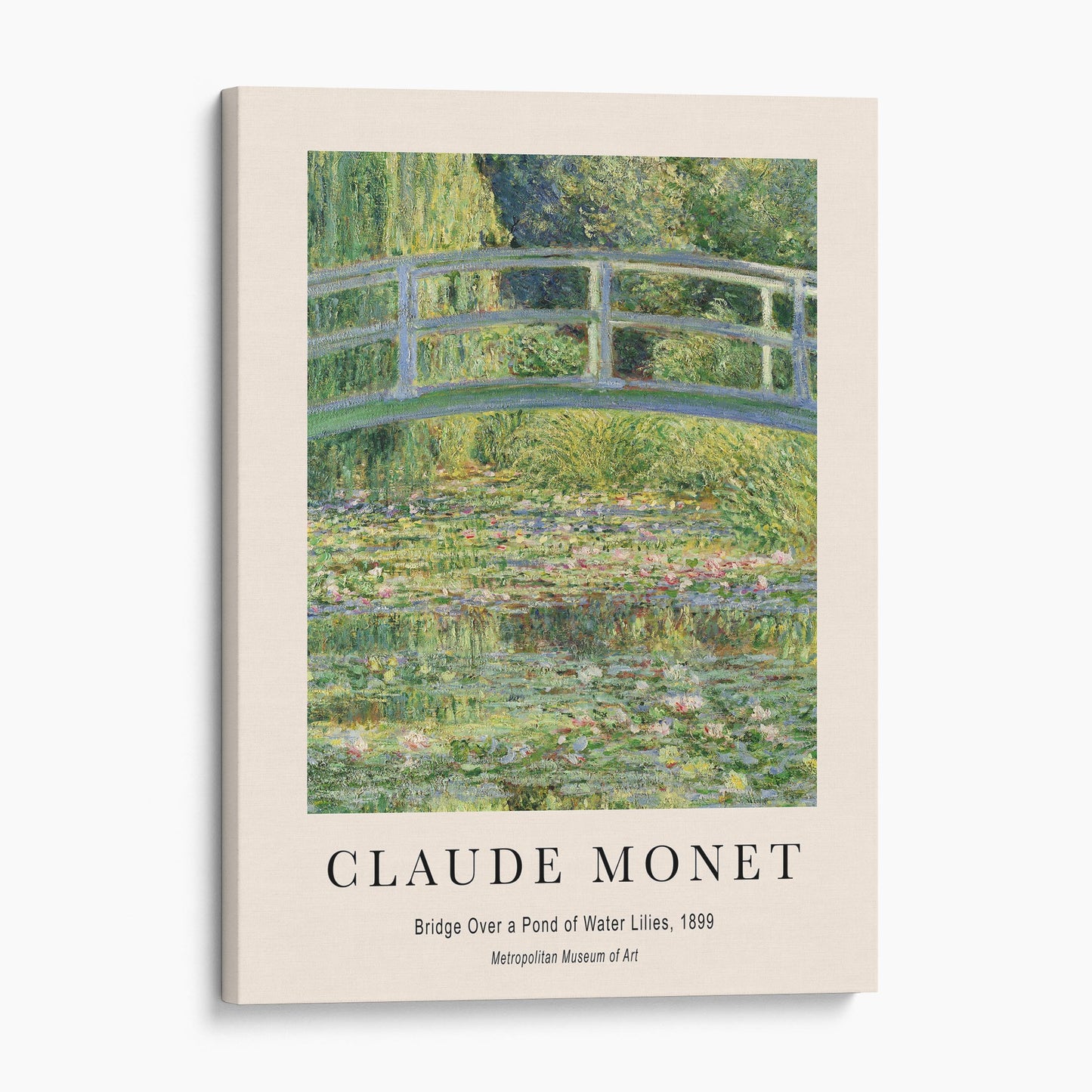 Claude Monet: Bridge Over a Pond of Water Lilies