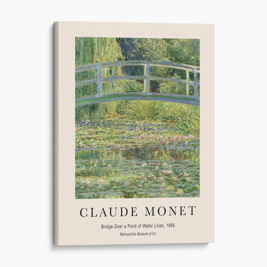 Claude Monet: Bridge Over a Pond of Water Lilies