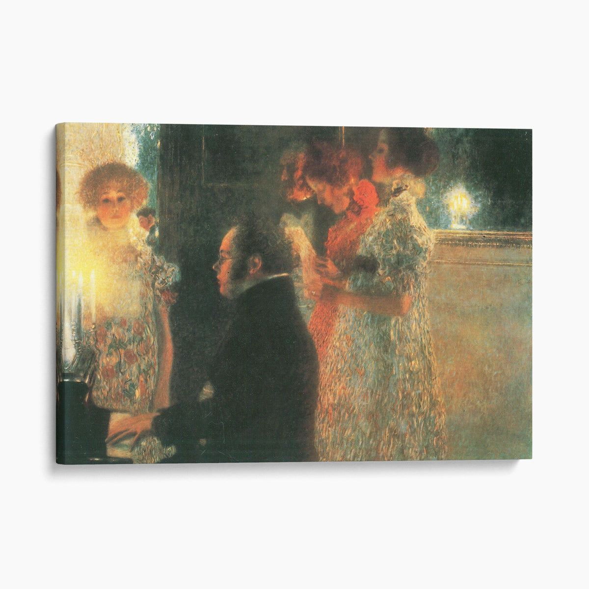 Schubert at the Piano II (1899) - Gustav Klimt