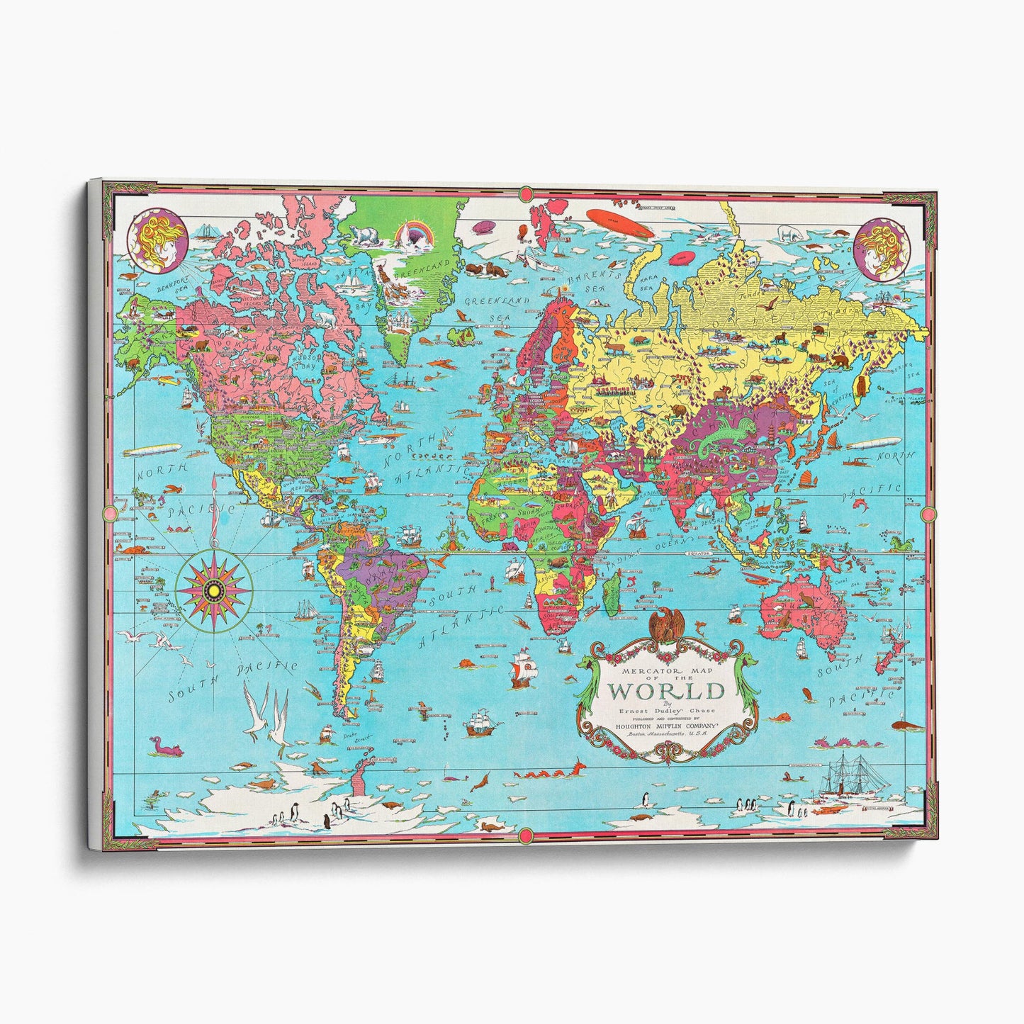Mercator Map of the World (1931)