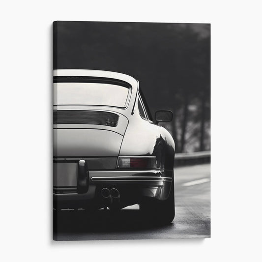 Vintage Porsche On The Road