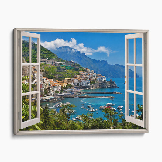 Open Window To The Amalfi Coast