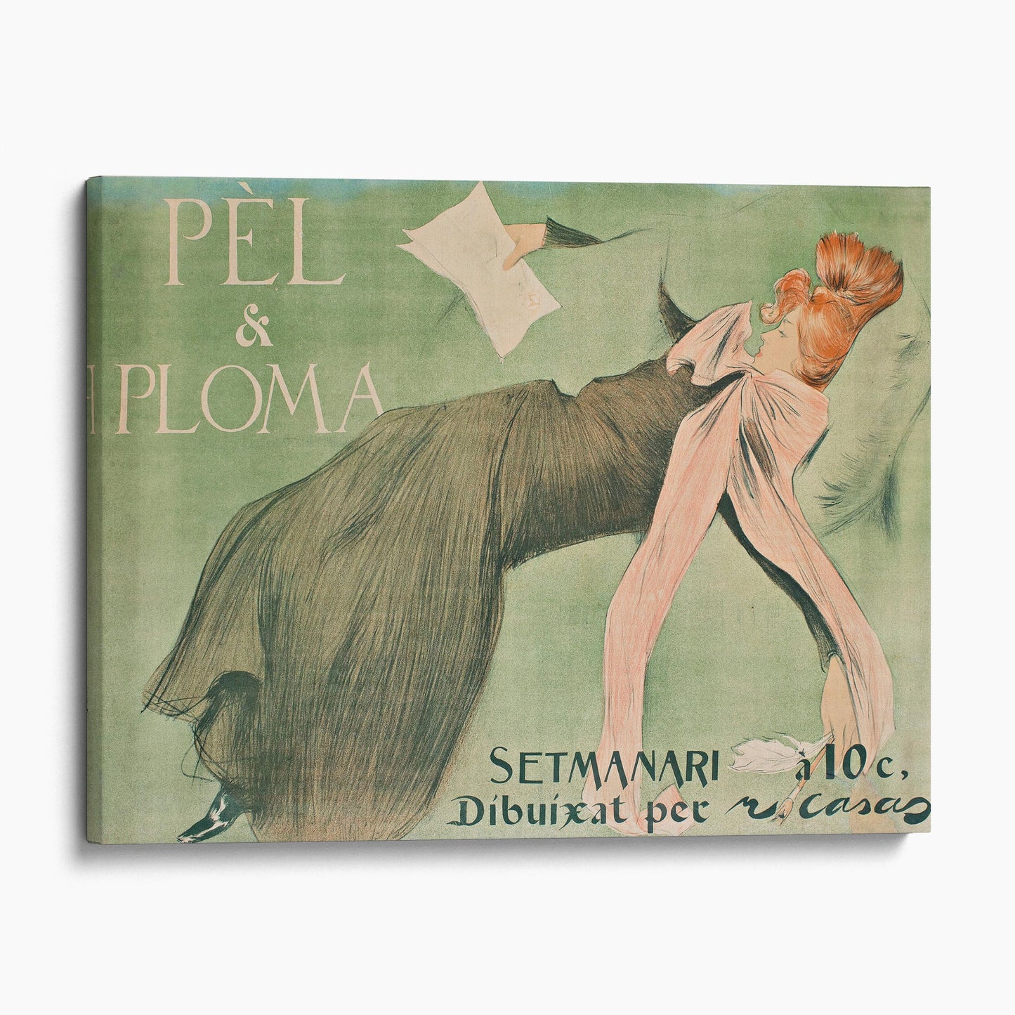Pel and Ploma Decadent Young Woman After The Dance