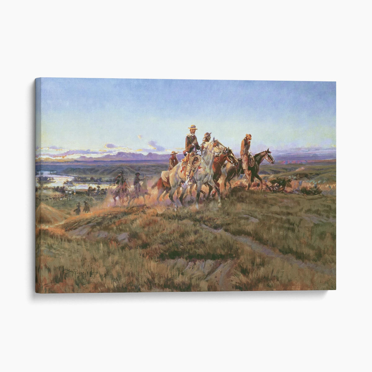 Men of the Open Range - Charles M Russell