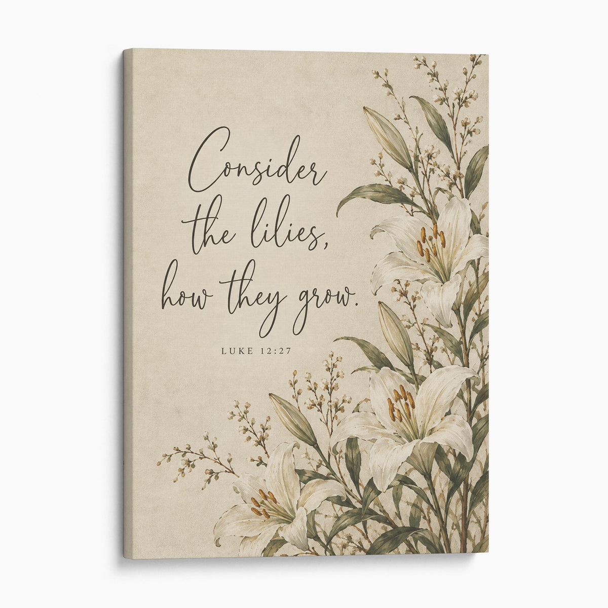 Consider The Lilies, How They Grow - Luke 12:27