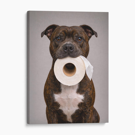 Staffordshire Bull Terrier Dog Toilet Paper