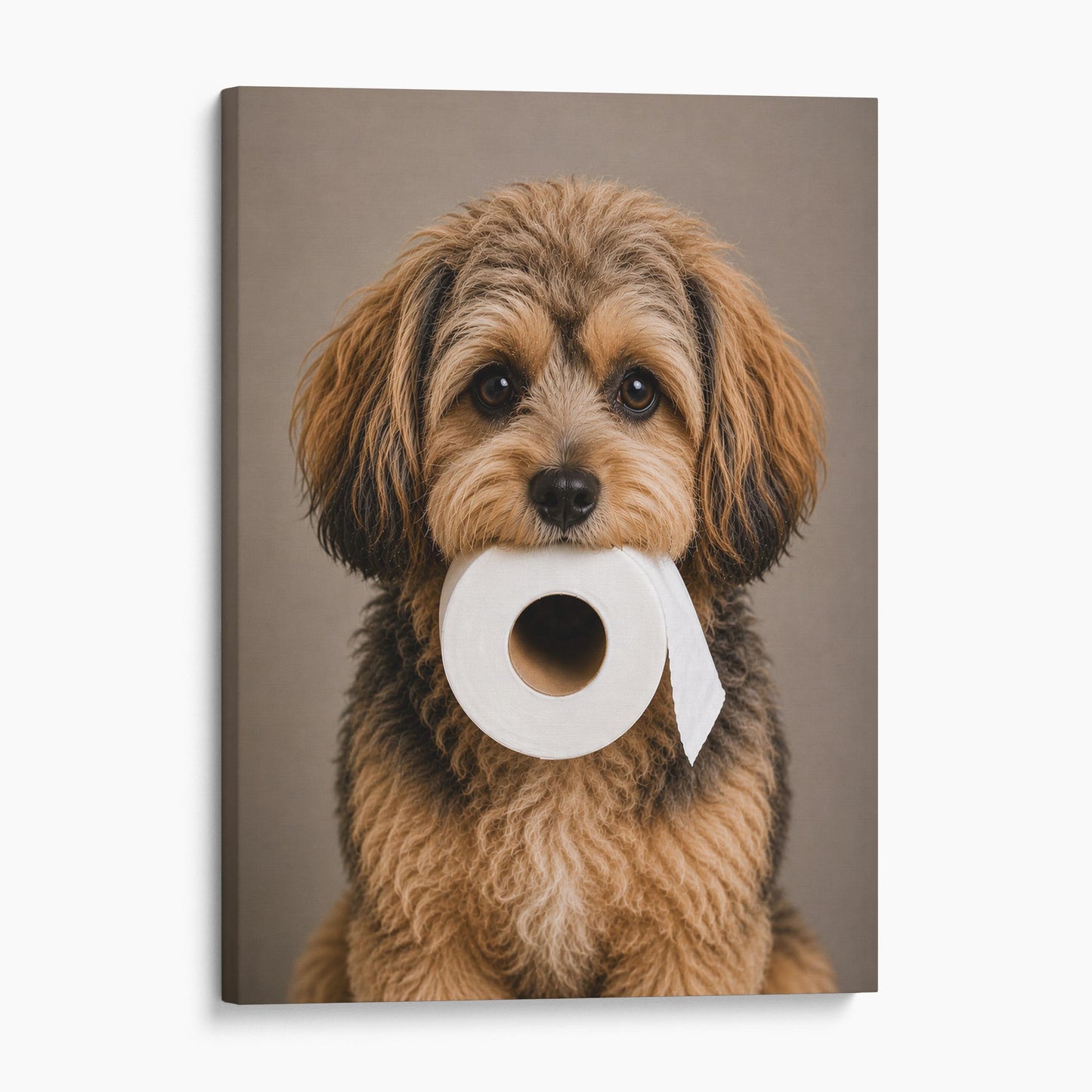 Yorkipoo Dog Toilet Paper