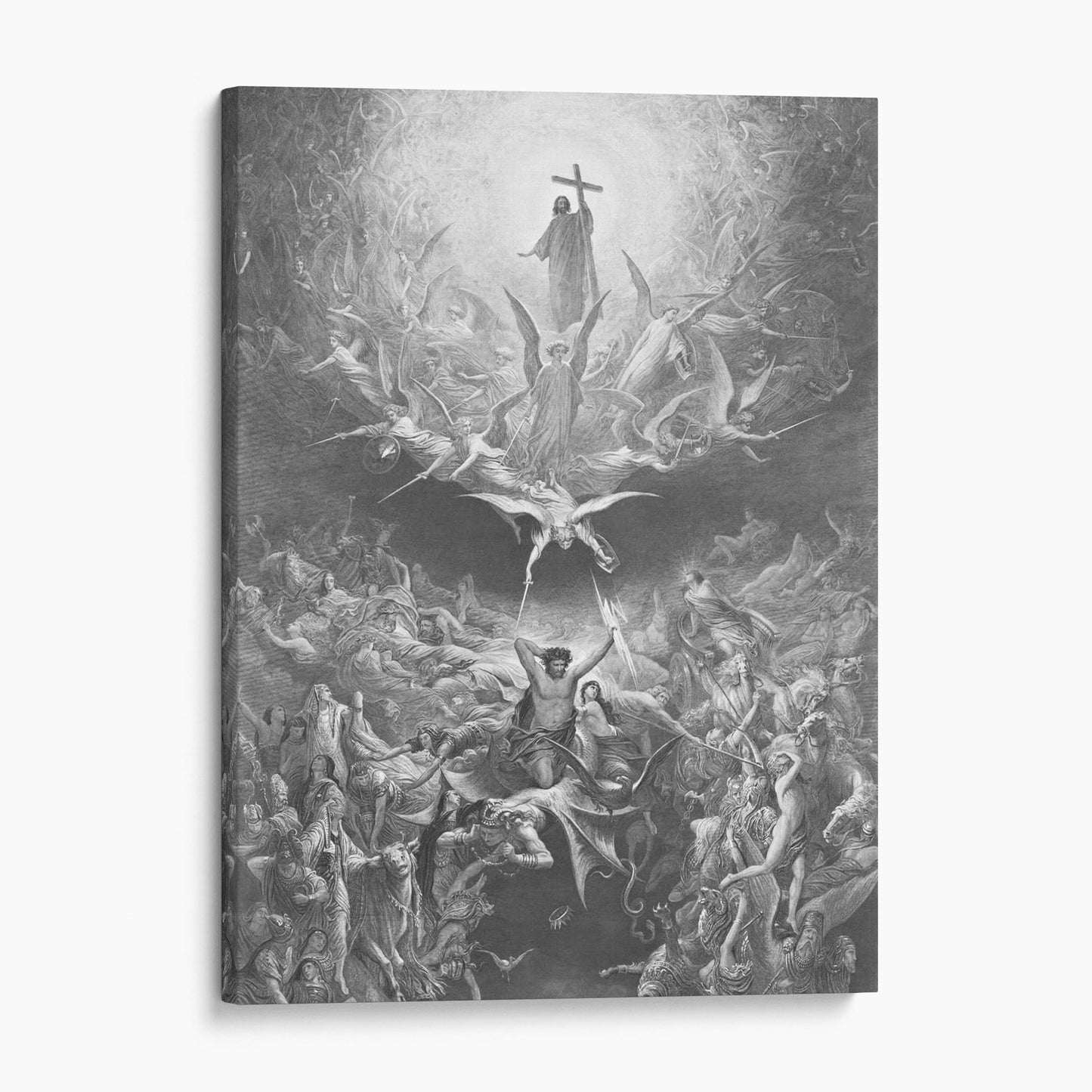 The Triumph Of Christianity Over Paganism by Gustave Dore