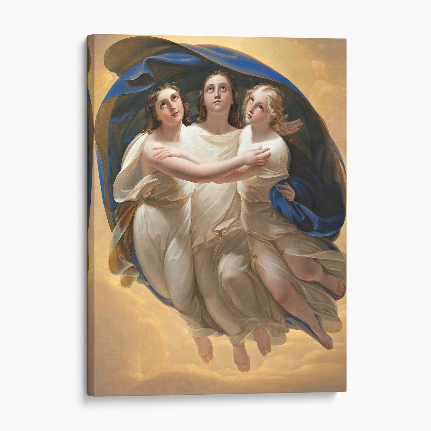 Three Angels (Faith, Hope and Love) 1830 by František Tkadlík