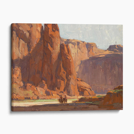 Arizona Canyon Horseback Riders (de Chelly) by Edgar Payne