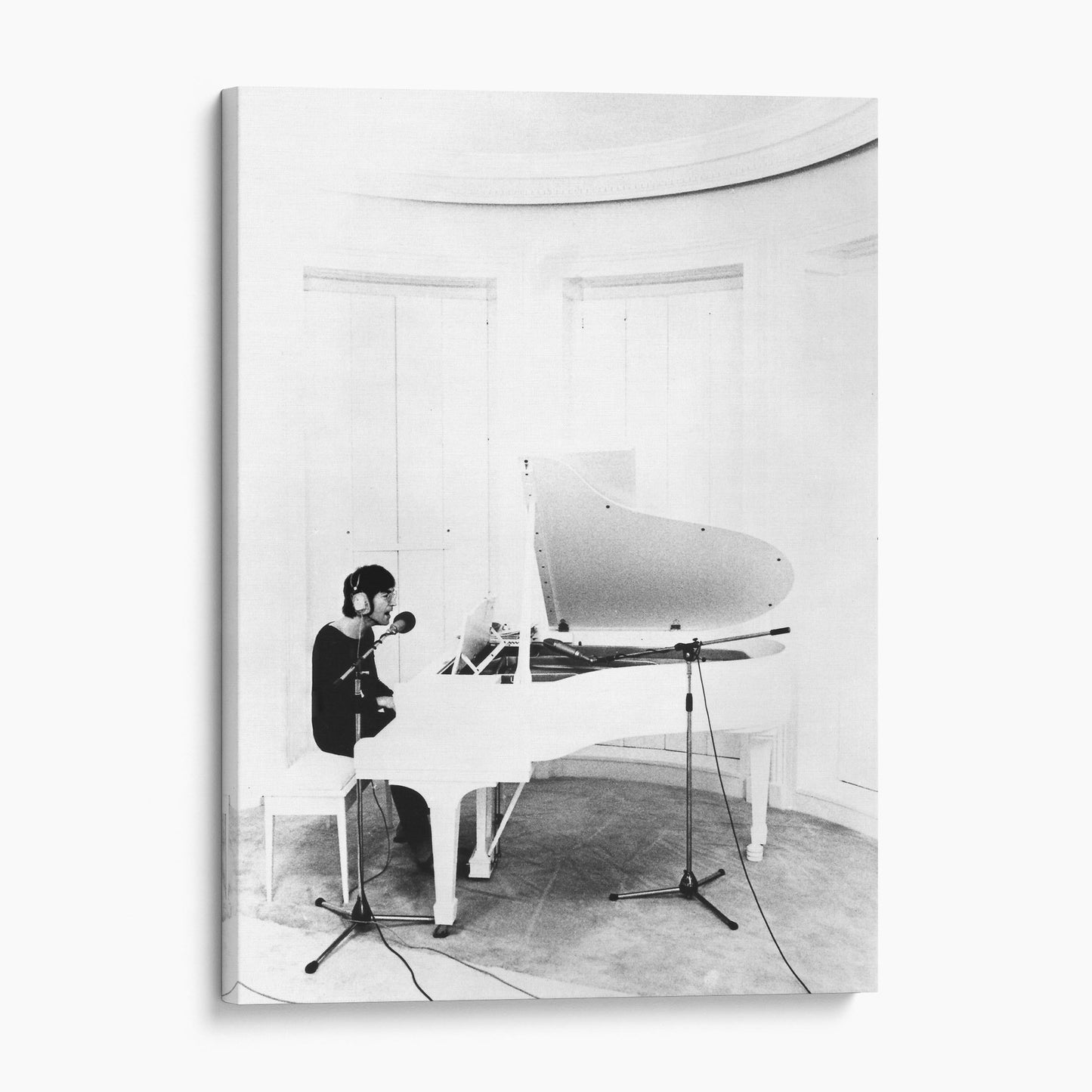 John Lennon At His White Piano, 1971 Imagine