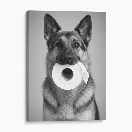 German Shepherd Toilet Paper