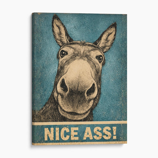 Nice Ass Donkey Bathroom Sign