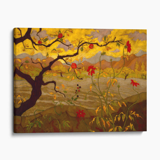 Apple Tree with Red Fruit - Paul Ranson