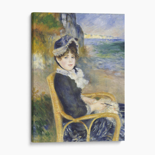 By the Seashore (1883) by Renoir