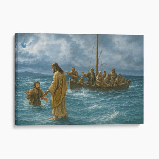 Jesus & Peter on the Water