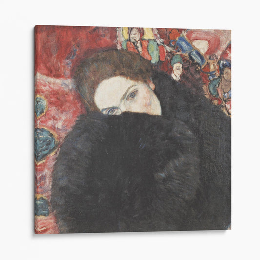 Lady with a Muff by Gustav Klimt
