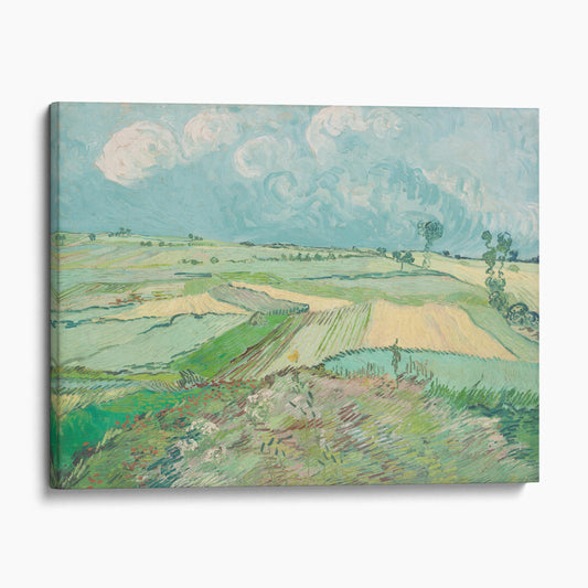 Wheat Fields at Auvers Under Clouded Sky by Van Gogh