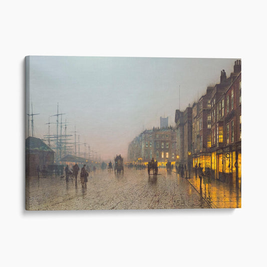 Liverpool from Wapping - John Atkinson Grimshaw