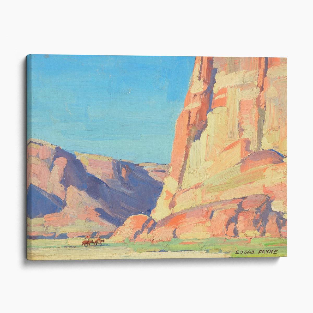 Riders in Canyon de Chelly - Edgar Payne