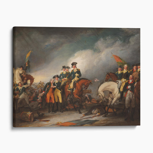 The Capture of the Hessians at Trenton, December 26, 1776 by John Trumbull