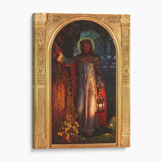 The Light of the World Jesus Christ by William Holman Hunt