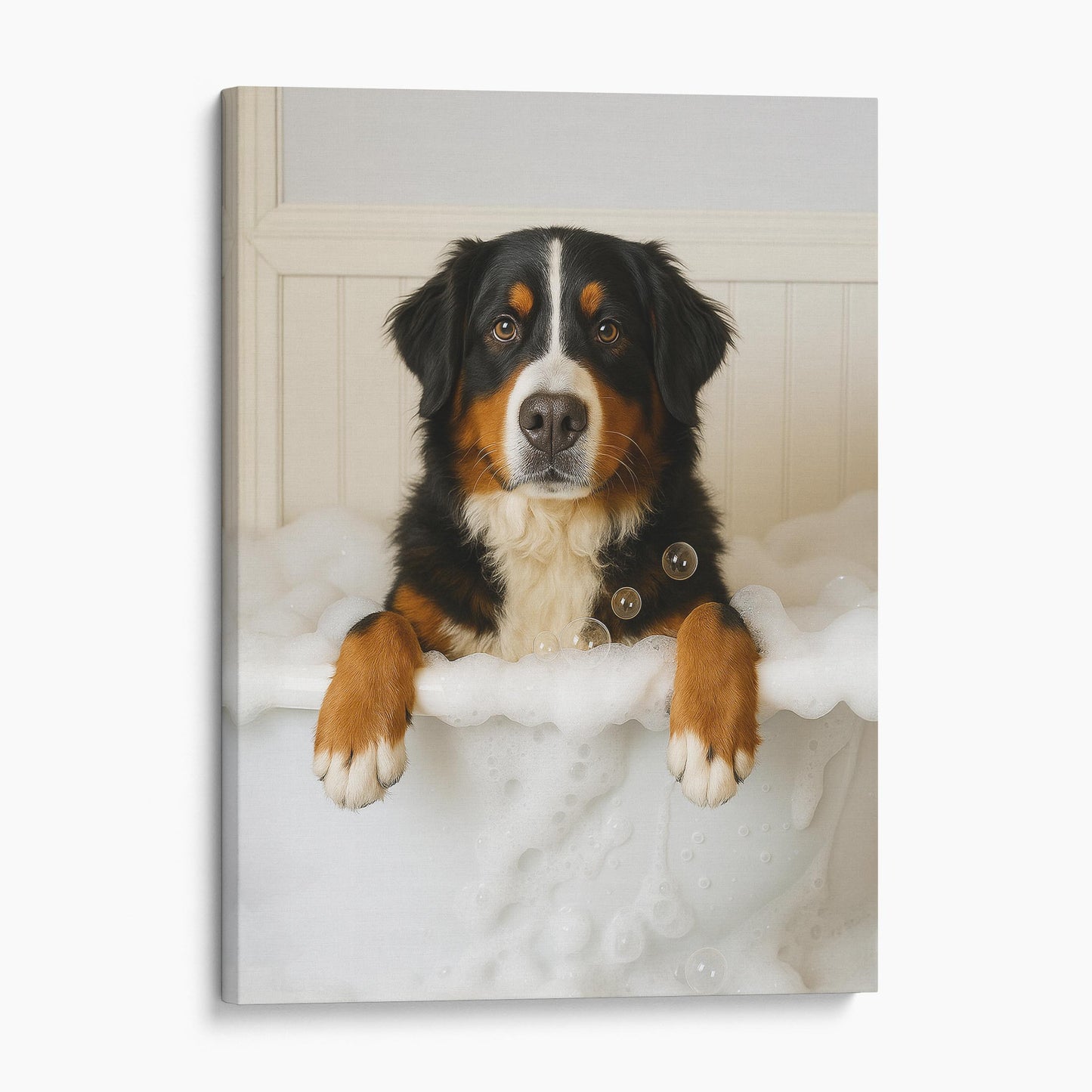 Bernese Mountain Dog Bubble Bath