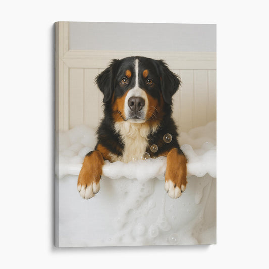 Bernese Mountain Dog Bubble Bath