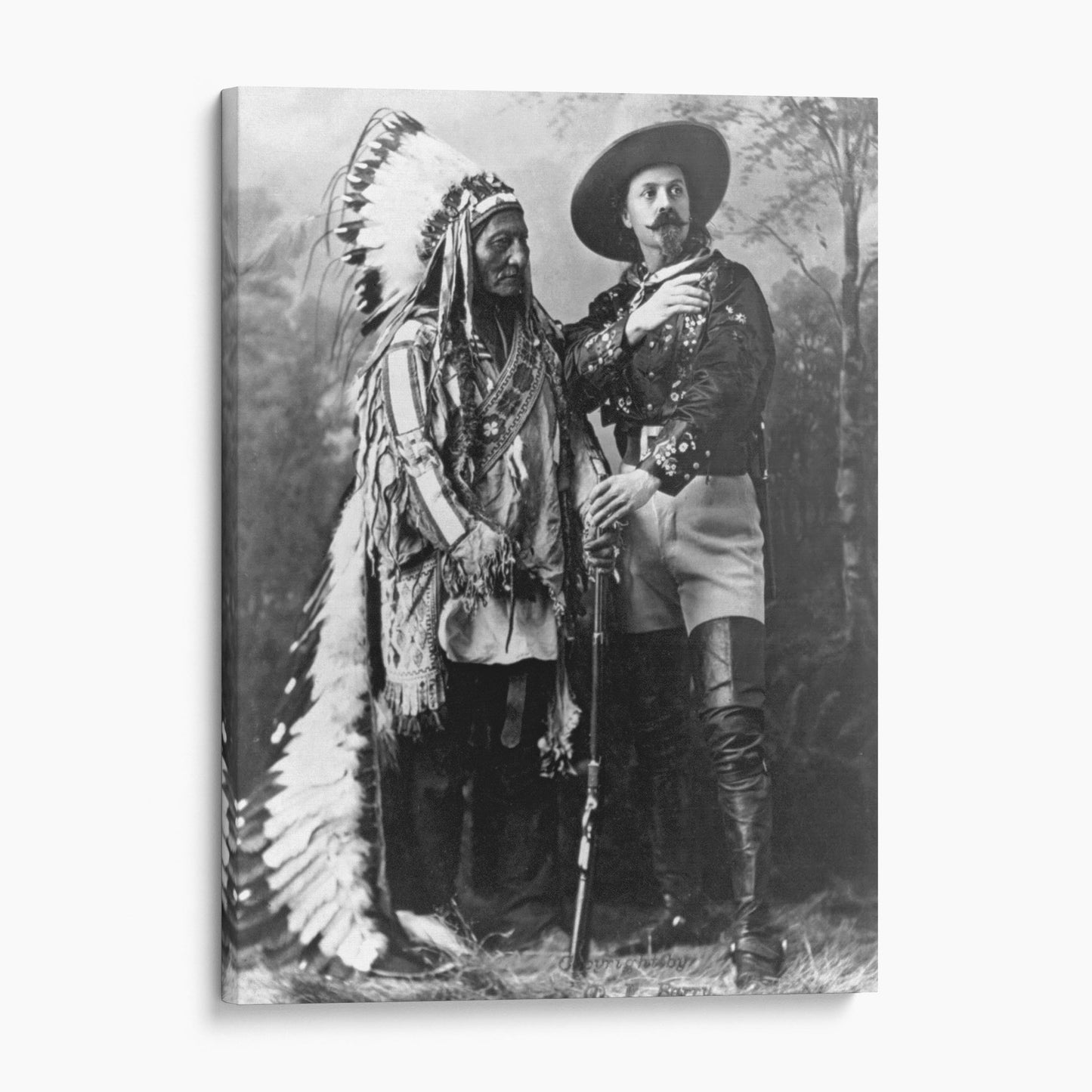 Sitting Bull And Buffalo Bill 1897