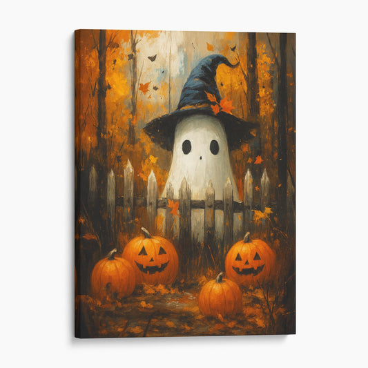 Ghost In A Haunted Forest