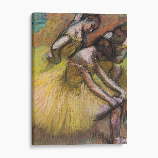 A Group Of Dancers by Edgar Degas